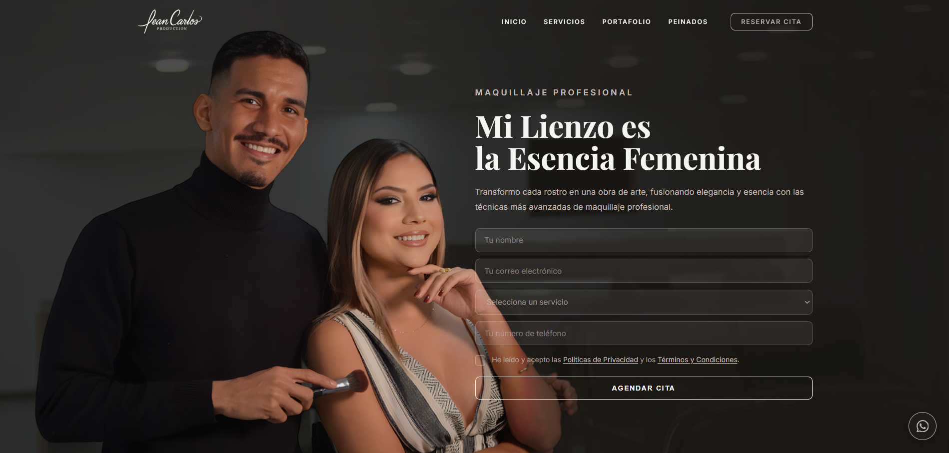 Jean Carlos Production - Portafolio Web
